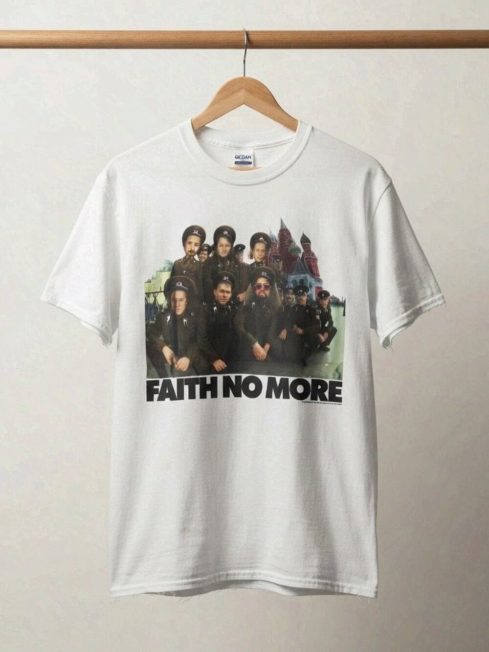 NOS Vintage 1992 Faith No More Angel Dust Tour Hanover T-Shirt